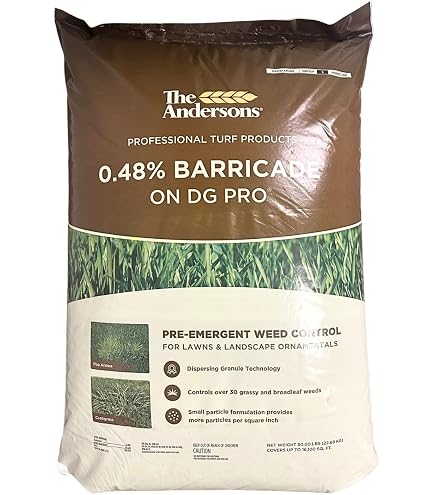 Amazon.com : The Andersons Barricade Professional-Grade Granular Pre-Emergent  Weed Control - Covers up to 5,800 sq ft (18 lb) : Patio, Lawn & Garden