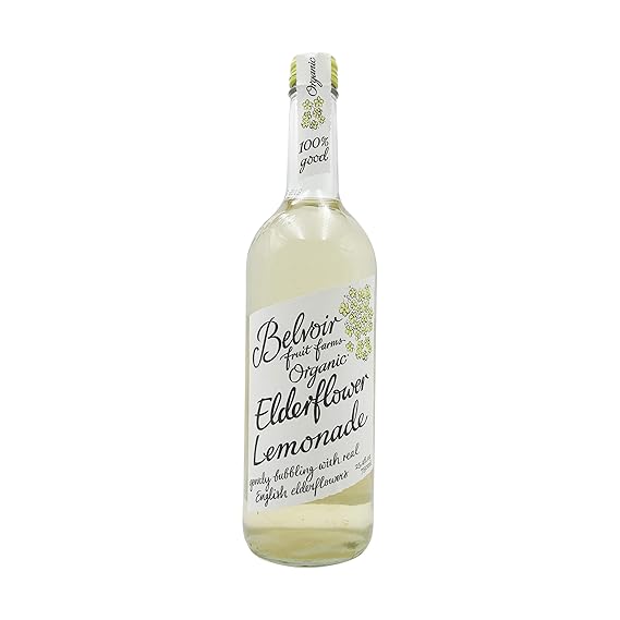 Amazon Com Belvoir Organic Elderflower Lemonade 25 4 Fl Oz Grocery Gourmet Food