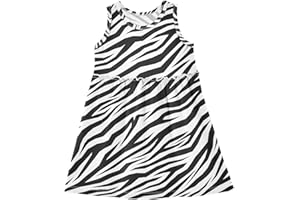 Meocouoe Toddler Girls Dress Cotton Sleeveless Dresses Summer Clothes Casual Sundress 2-8Y