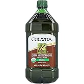 Colavita Organic Extra Virgin Olive Oil Pack of 1 (68 Fluid Ounce) Plastic Bottle