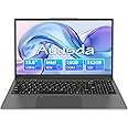 Auusda 15.6" Laptop 16GB RAM 512GB SSD, Intel Quad-Core Processor, Windows 11, Ultra-Thin & Lightweight Notebook for Business, Study & Entertainment