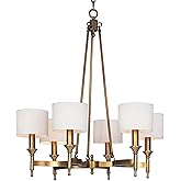 Maxim Fairmont-Six Light Chandelier in Rustic style-30 Inches Wide by 32 inches high
