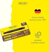 Online Double-Sided Pen Ink Cartridges Brown 5 Pack Universal Refills for view 6