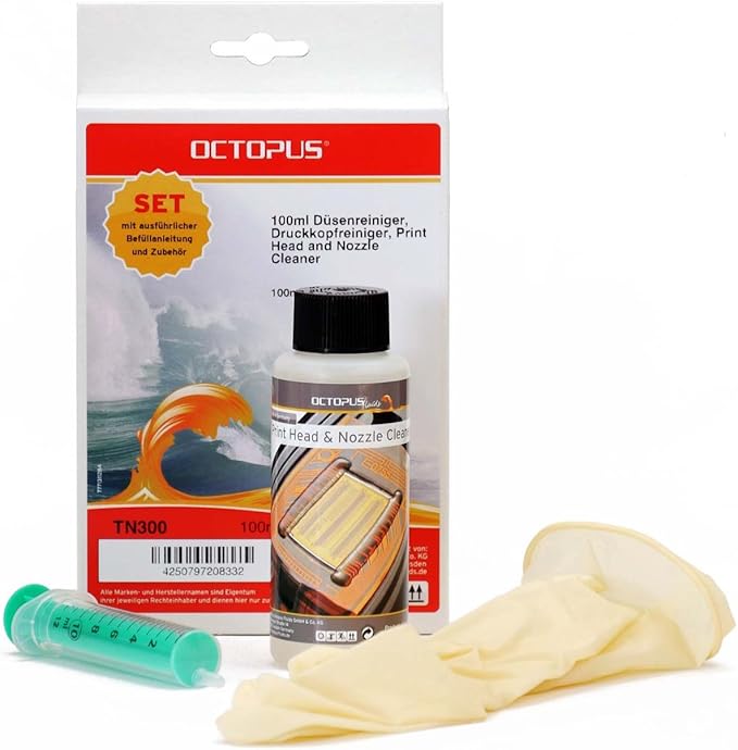 Octopus 100 ML Nozzle Cleaner, Nettoyeur de tête d'impression