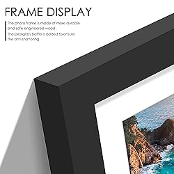 DUENPY 8x14 Collage Picture Frame, 4x6 Collage