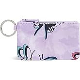 Vera Bradley Women's Recycled Lighten Up Reactive Zip ID Case Wallet
