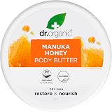 Dr Organic Manuka Honey Body Butter 200ml Moisturising Cream view 1