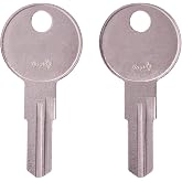 A16 A17 A18 Pair of 2 - Husky Keys New Keys for Husky Tool Box Home Depot Toolbox Replacement Key pre Cut to Code by keys22 (A16)