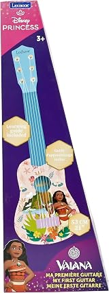 Lexibook Disney Moana My First Guitar 6 Nylon Strings 53 cm Pink Blue K200VN view 5
