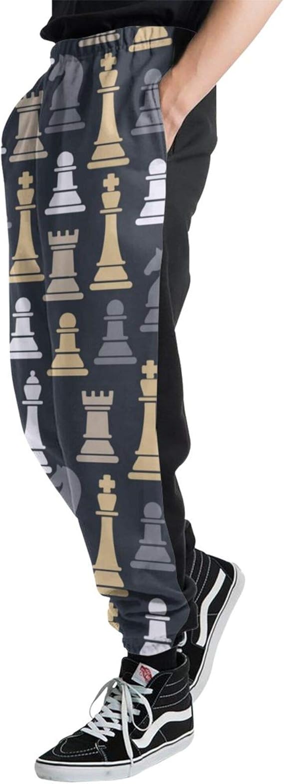 Amazon Co Jp ジョガーパンツ メンズ スウェットパンツ ロングパンツ 中世チェスの駒 チェス盤 カジュアルパンツ ズボン イージーパンツ 大きいサイズ トラックパンツ テーパードパンツ 柔らかい 細身 ファッション ゆったり ストレッチ 春 秋 冬 ファッション