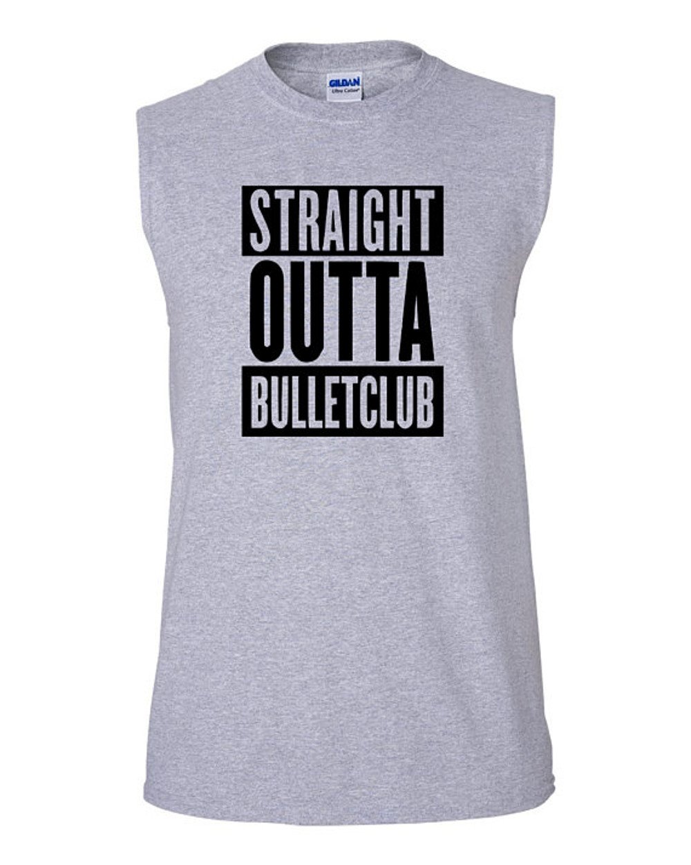 Squared Circle Bullet Club New Japan Sleeveless Wrestling Wrestler Unisex T Shirt