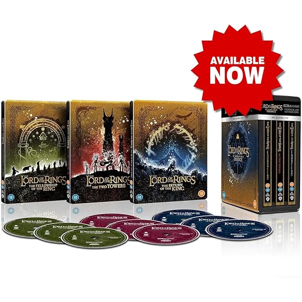 Amazon.com: The Hobbit: The Motion Picture Trilogy - SteelBook