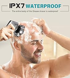 Gisaae Head Shavers for Bald Men, Upgraded 7D