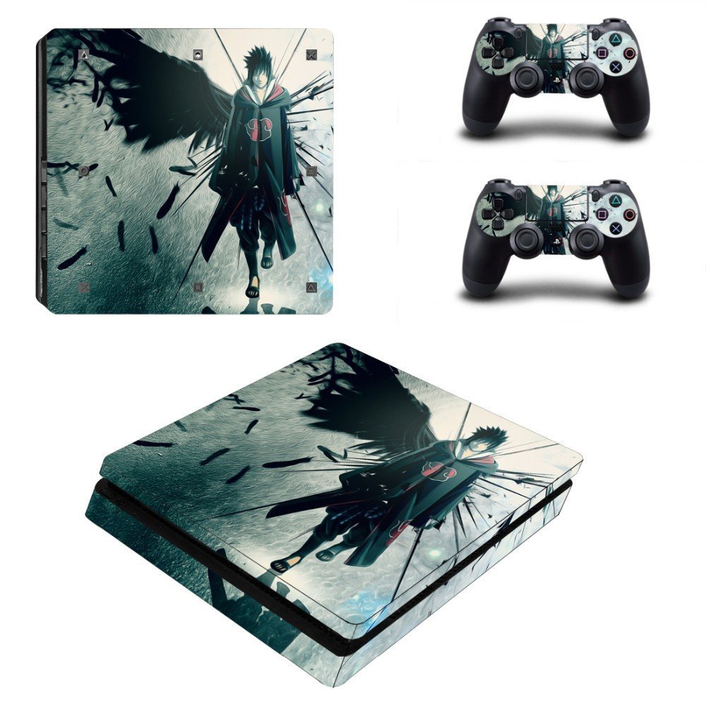 Buy Elton Sasuke Uchiha Naruto Shippuden Ninja Theme 3m Skin Sticker Cover For Ps4 Slim Console And Controllers Online At Low Prices In India Elton Video Games Amazon In
