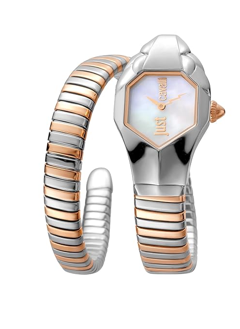 Just Cavalli Glam Chic Uhr JC1L001M0045 - Damen Edelstahl Quarz Analog