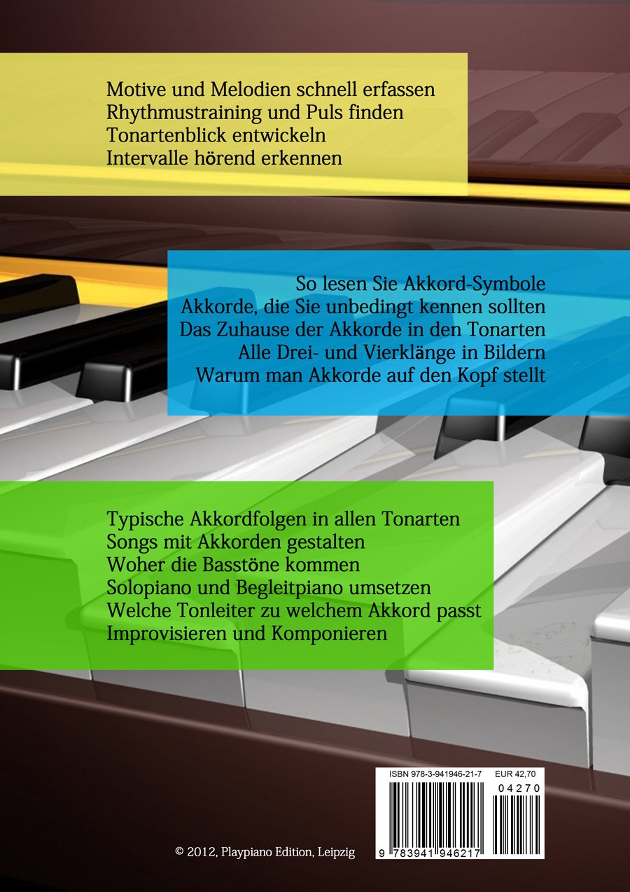 Chordpiano Workshop Frei Klavier Spielen Lernen Mit Akkorden Amazon De Kayser Katrin Bucher