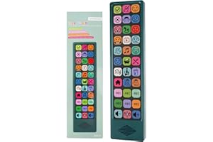 Skdtazrz AAC Device for Autism, Autism Toys Sensory Products Talking Aid Speech Therapy Tool for Non Verbal Kids & Adults, 6 Record Buttons, Switchable Male/Female Voice, Alternative Communication Aid