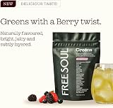 Free Soul Greens 21 Advanced Greens Berry Flavour 30 Servings UK Made view 6