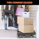 Ronlap Folding Hand Truck 6 Wheels 225KG Capacity Telescoping Handle view 6