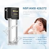 Ibergrif M91009 Undersink Water Filter NSF Certified Chlorine Lead Fluoride view 3