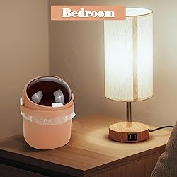 UOIXPUHUO Mini Trash Can with Flip Lid, Cute