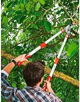 WOLF-Garten RS900T Telescopic Anvil Loppers 50mm Red 900mm Length view 6