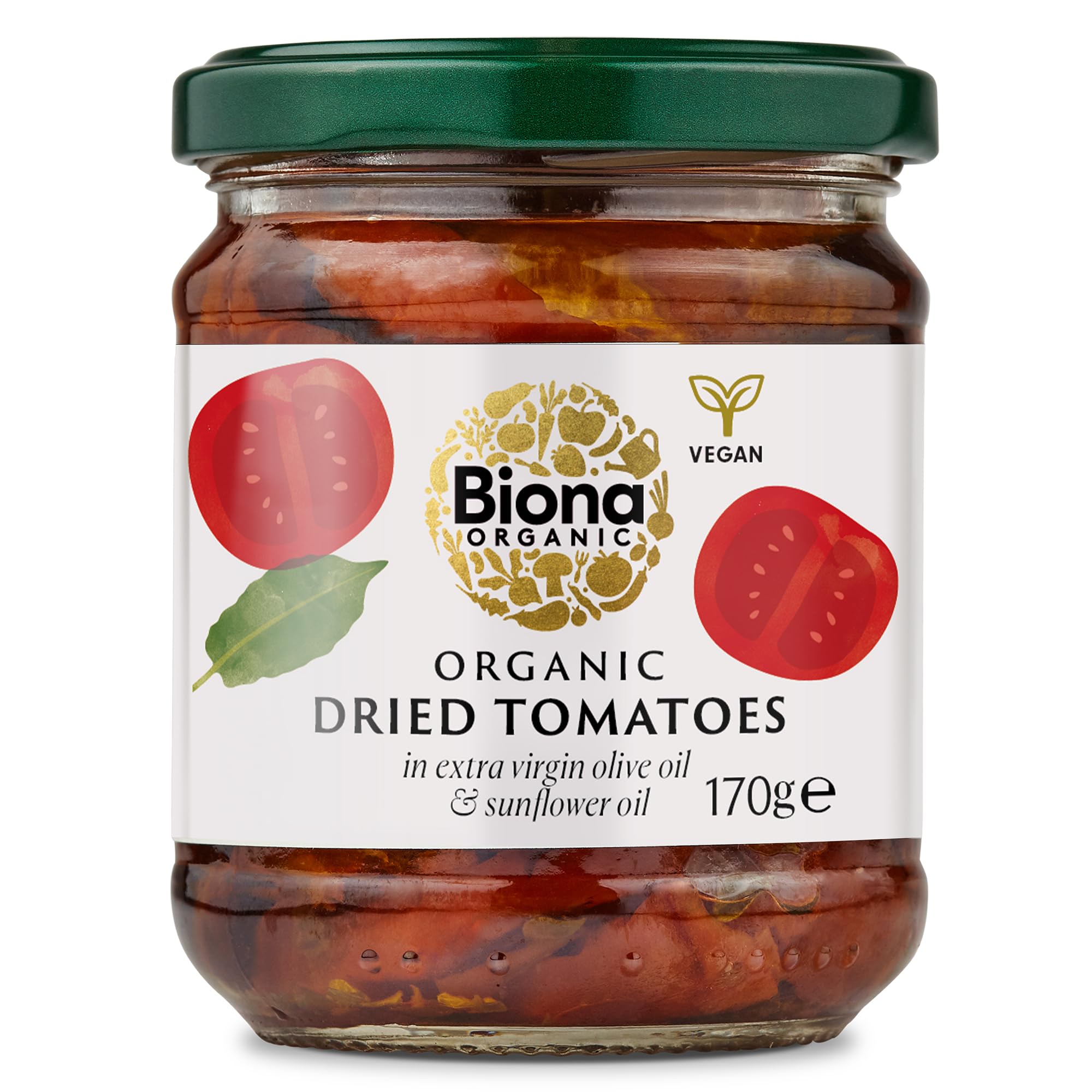 Biona Dried Tomatoes in Extra Virgin Olive Oil Organic