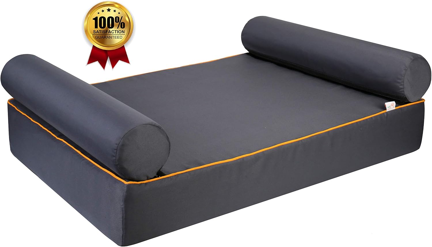 UrPet Premium Orthopedic Large Dog bed with Memory foam machine washable zip cover with