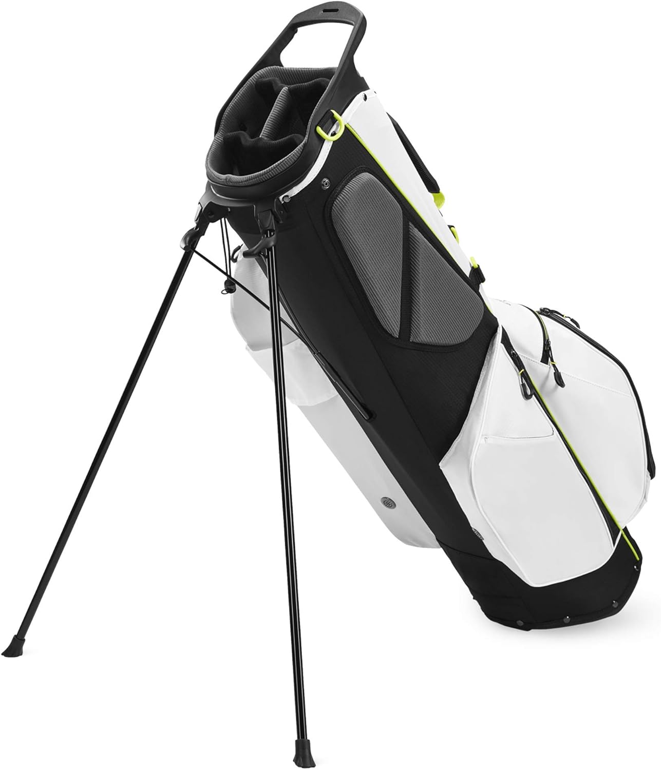 Callaway Golf 2020 Fairway C Stand Bag (White/Black/Yellow, Single Strap) : Sports & Outdoors