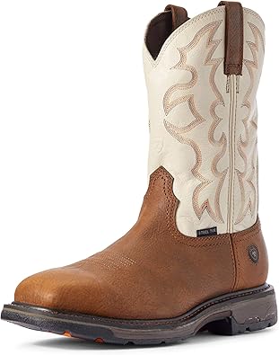 ariat boots steel toe square toe