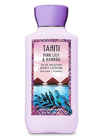 Bath and Body Works Tahiti Pink Lily and Bamboo Body Lotion