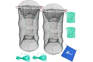 Drasry Crab Trap Bait Lobster Crawfish Shrimp Portable Folded Cast Net Magic Collapsible Fishing Traps Nets Accessories for B