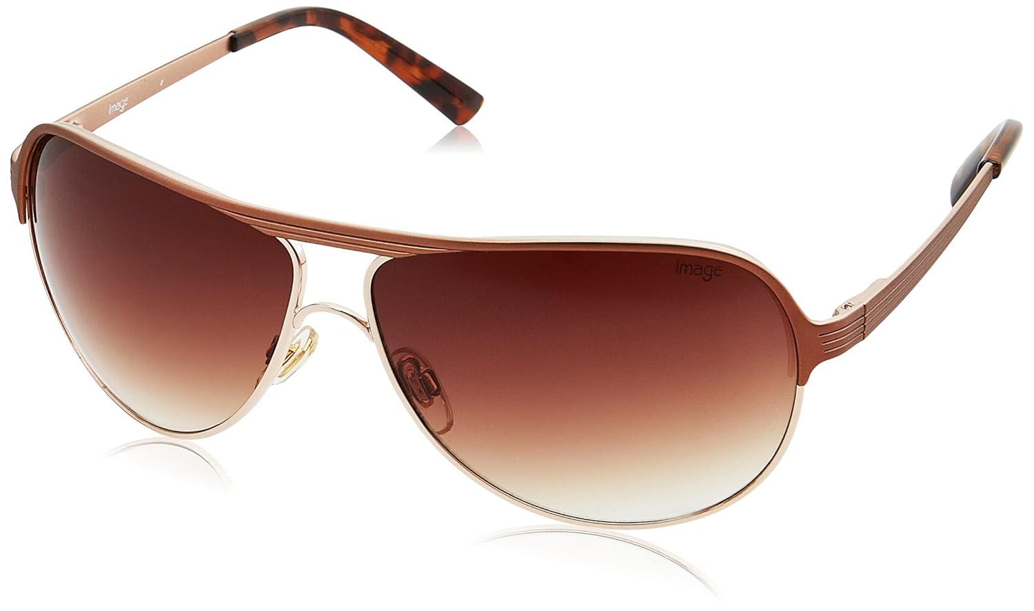 Buy Image Gradient Aviator Men's Sunglasses (IMS271C1SG62Brown