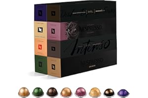 Nespresso Vertuo Pods, Discovery Mixed Pack of 80 capsules - Compatible with Vertuo coffee maker, Recyclable pods