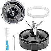 1-Pack 6 Female Fins Extractor Blade Assembly for Ninja, 4in/10cm Blender Blade Replacement Parts for Ninja Auto iQ BL450 BL4