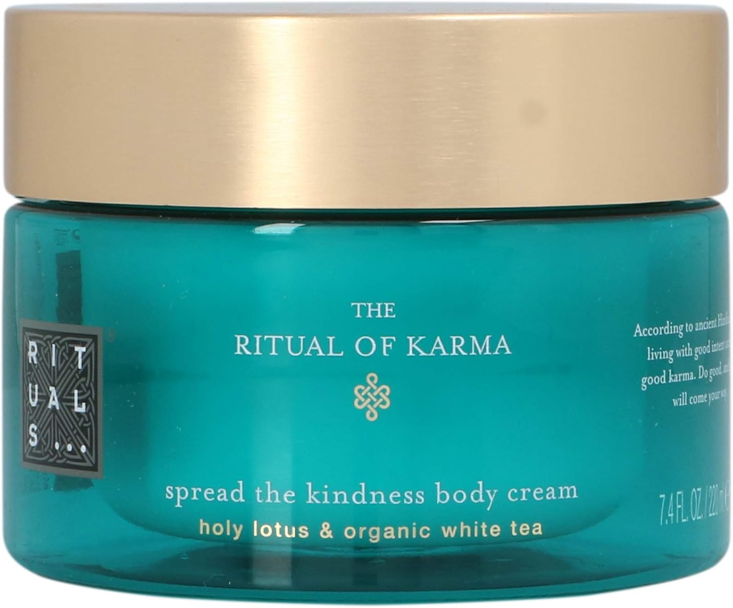RITUALS Body Cream from The Ritual of Karma, 220 ml - With Summery Holy Lotus & White Tea - Hydrating, Cooling Properties