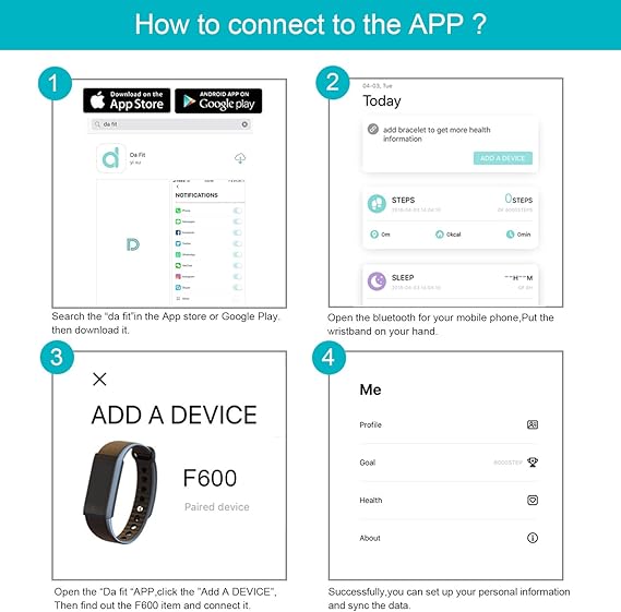 forca smart bracelet f600