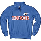 Blue 84 NBA unisex-adult Nba Officially Licensed Quarter Zip Sweatshirt Swish