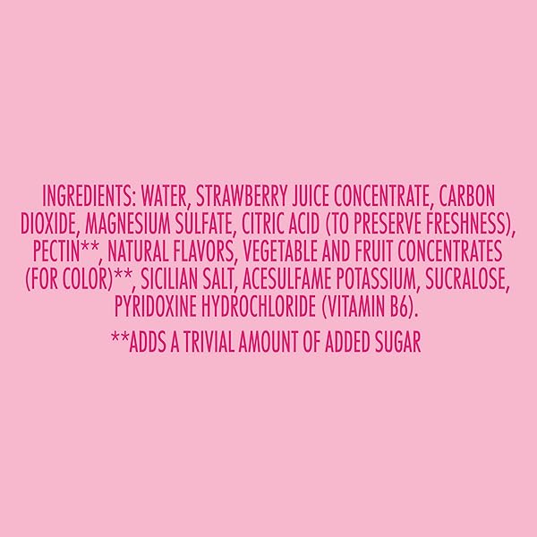 SANPELLEGRINO SODA ITALIANA STRAWBERRY CREMA, 0G ADDED SUGAR, ITALIAN SPARKLING SODA