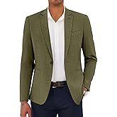 COOFANDY Men's Casual Blazer Slim Fit Lightweight Sport Coat One Button Suit Jacket