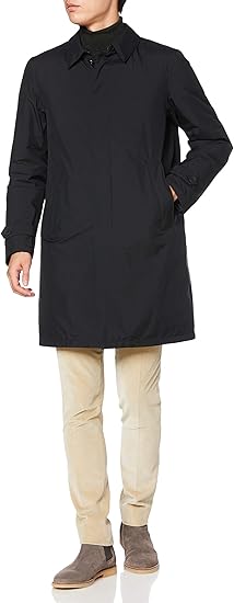 Amazon ヘルノ 公式 定番 Laminar ラミナー ダウン入りステンカラーコート ロング丈 Laminarライン Gore Tex 定番 ダウン入りステンカラーコート Pi099ul 9300 Black メンズ ブラック Eu 52 日本サイズxl相当 コート ジャケット 通販