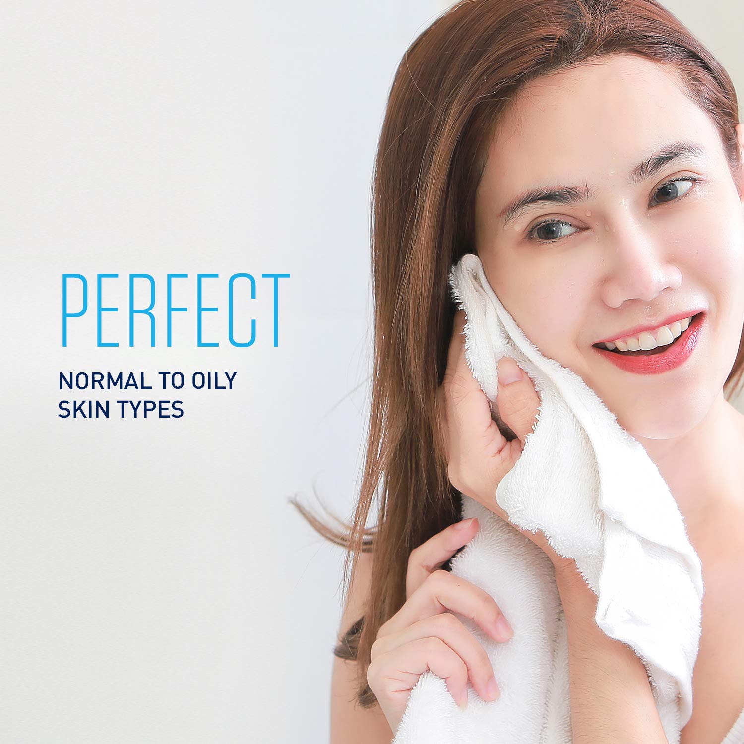 Cetaphil Facial Cleanser, Daily Face Wash for Normal to Oily Skin, 16Oz (Pack of 2): Beauty