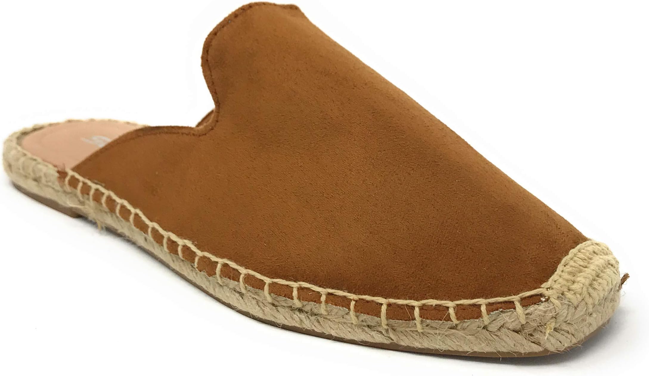 Womens JDMint Jute Casual Espadrilles Trim Rubber Sole Flatform Crochet Slip On Flats