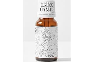 TCAPlatinumDerm Peel 15% (0.5oz/15ml), Ideal for mild/superficial Face Peels suitable for Aestheticians and DIY Skincare Enth