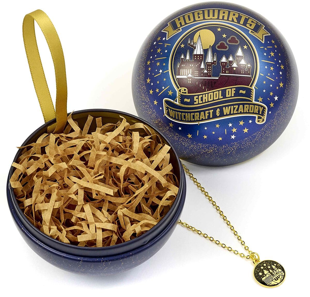 Harry Potter Official Hogwarts School Of Witchcraft and Wizardry Christmas Bauble Decoration