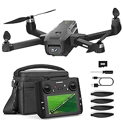 GPS Drone with Camera Adults, 4.5 Inch LCD Screen