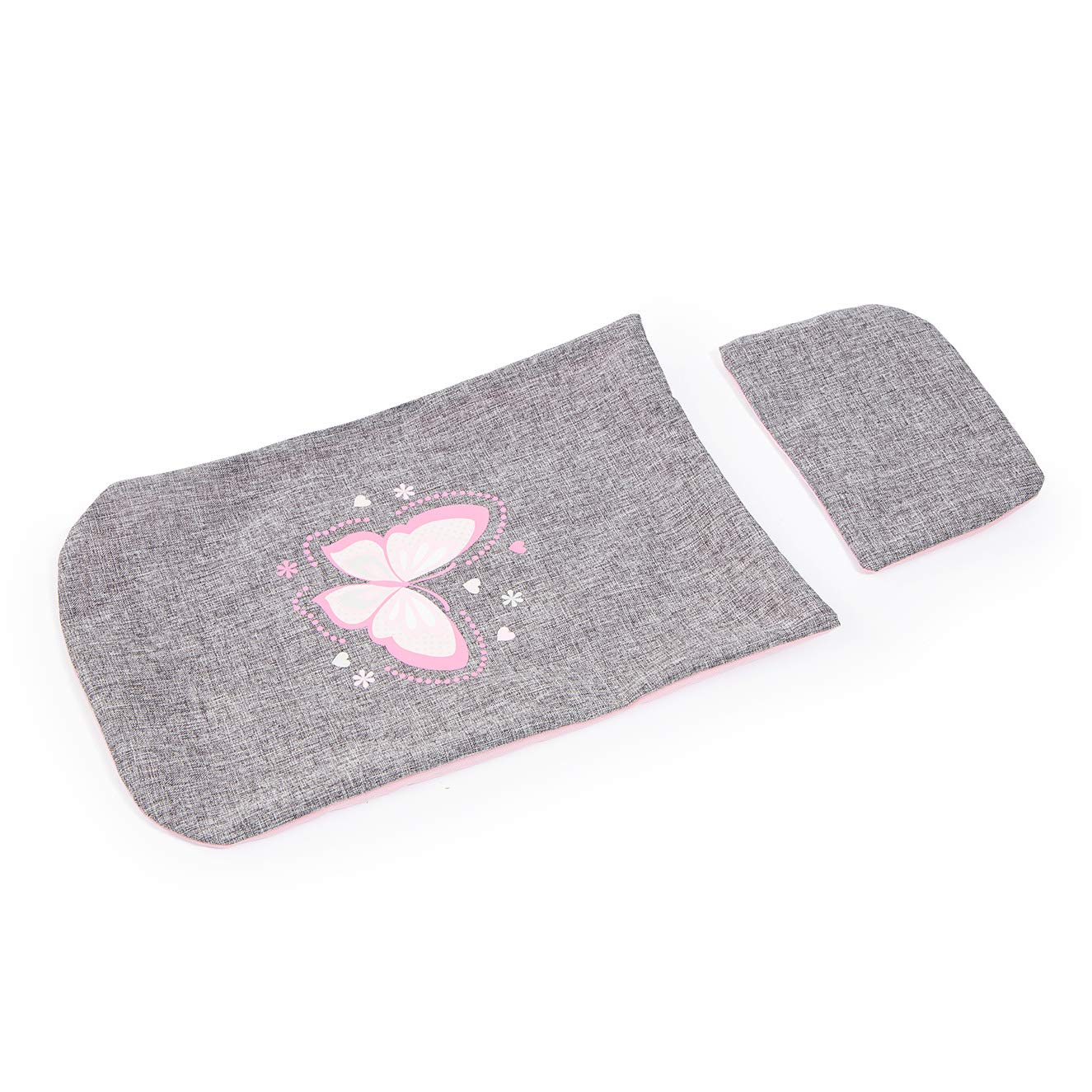 Bayer: 4-in-1 Toy Baby Doll Pram Stroller Cosy Set - Dolls Up to 18