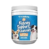 Pet Wellbeing Kidney Support Chewies for Dogs