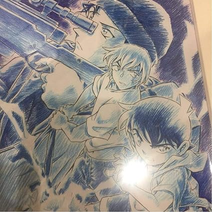 Amazon Co Jp 名探偵コナン 複製原画 安室透 ゼロの執行人 純黒の悪夢 Hobby