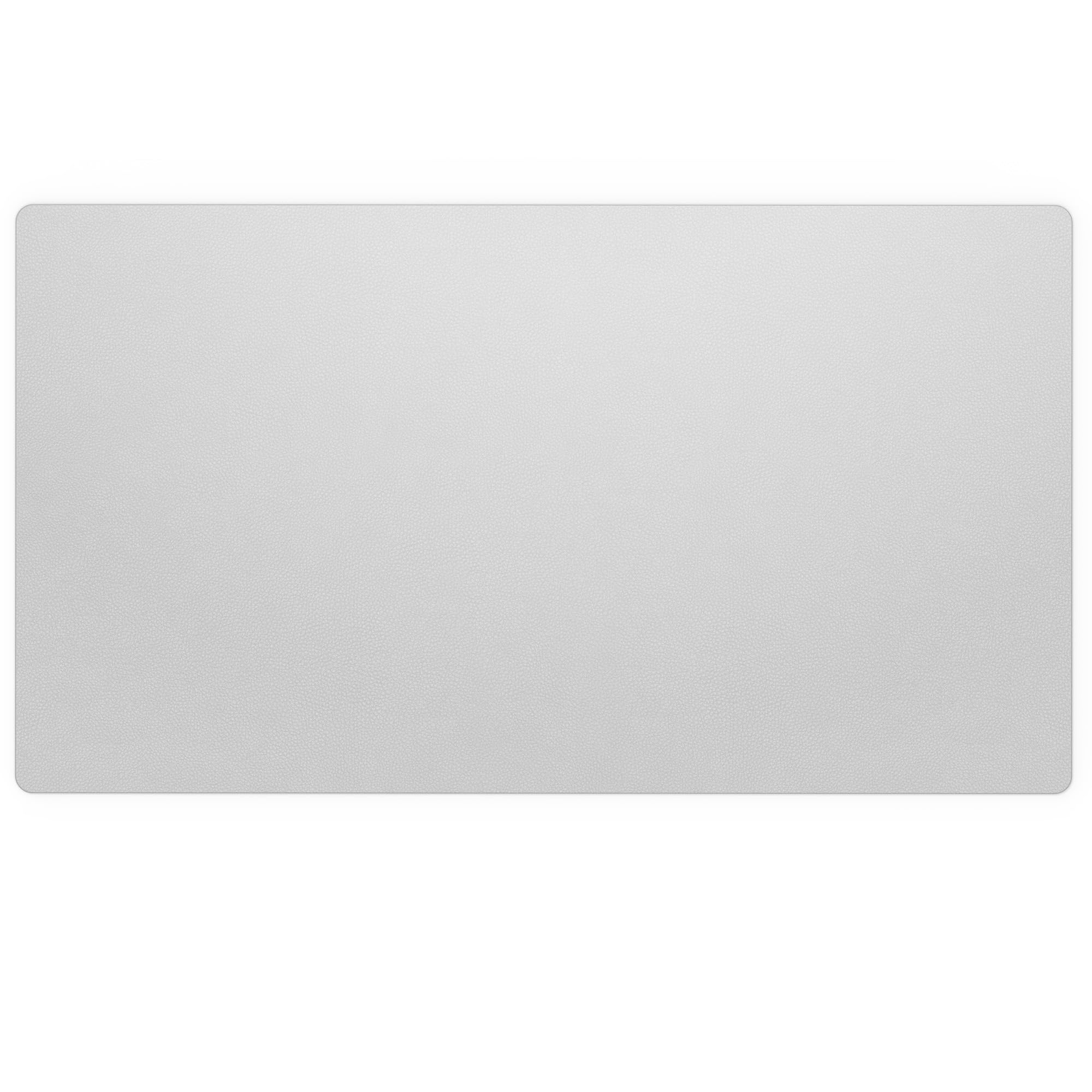 Nekmit Leather Desk Blotter Pad 36 x 20 Inches, Flat, Non-Slip, Waterproof, Gray Image